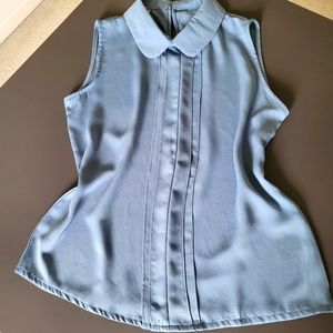 NWOT Women's Blouse Sleeveless Sierra Blue S